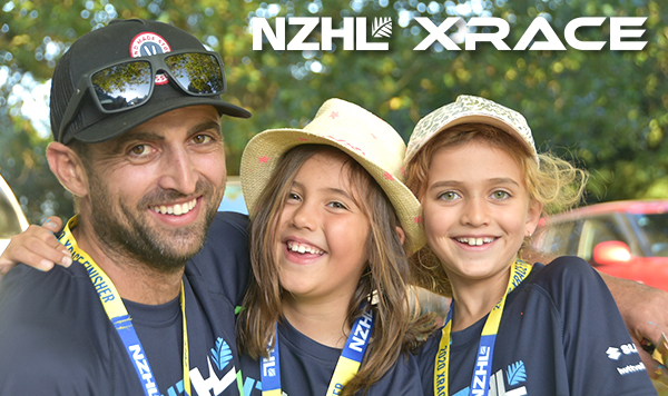 Family team members in NZHL X Race